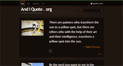 Desktop Screenshot of andiquote.org